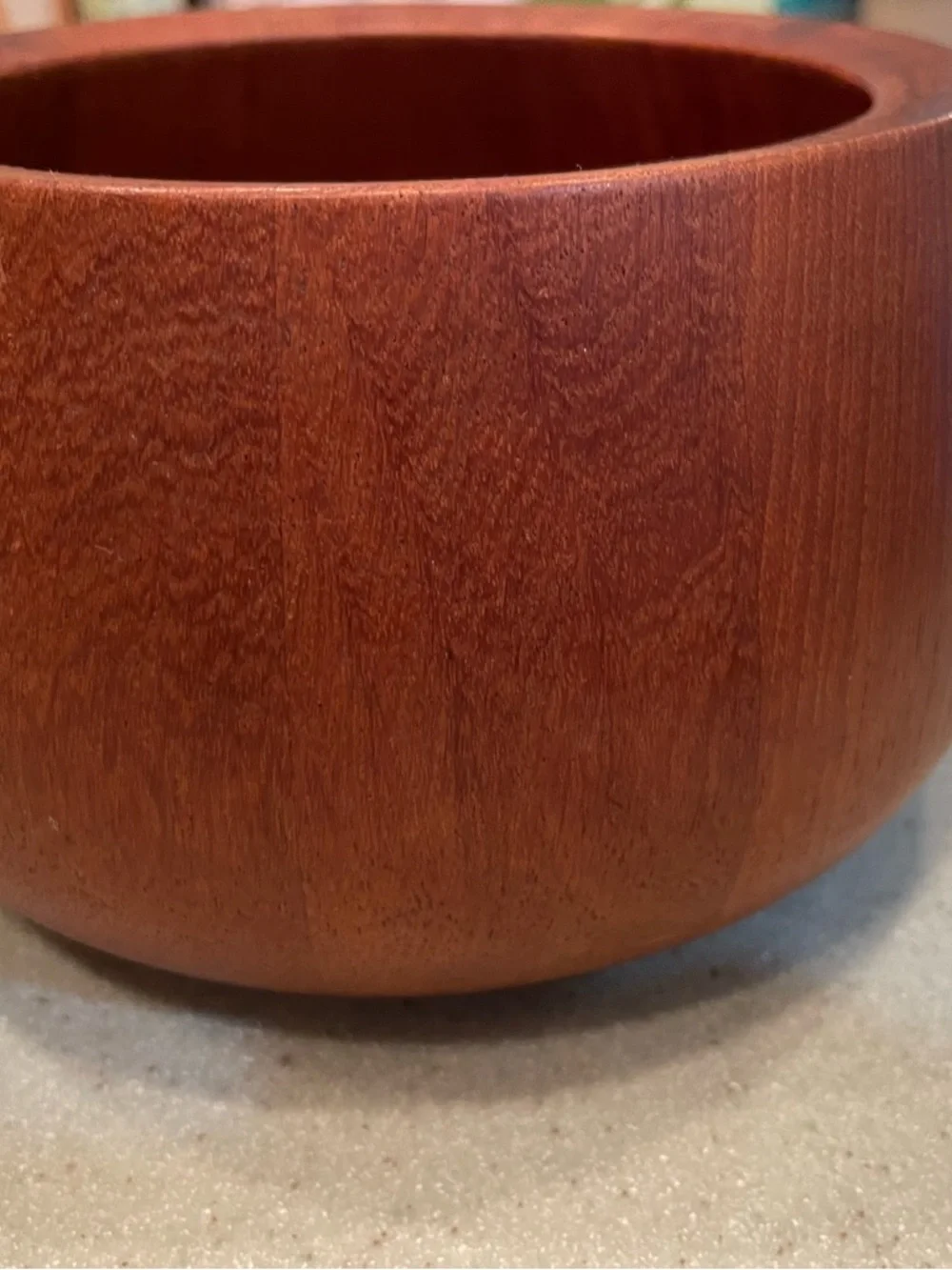 Dansk design Jens Quistgaard teak wooden bowl mid century